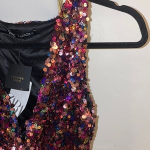 Zara Sequin Dress
